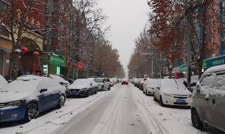 河南多景区飘起大雪