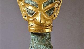 金面具的来源与传说 三星堆金面具的真容