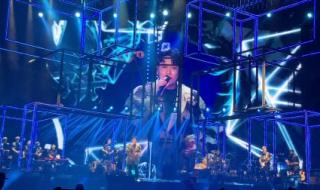 张信哲晒演唱会照片 张信哲晒演唱会照片