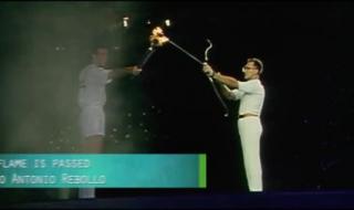 巴塞罗那奥运会点火 巴塞罗那奥运会点火